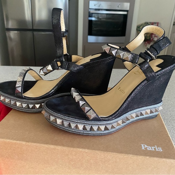 Christians Louboutin genuine with proof of authenticity. only worn twice - Picture 2 of 5